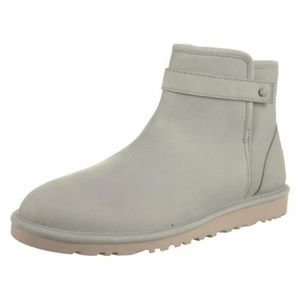 Ugg Gray Ankle Booties with Side Strap